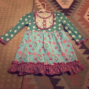 Matilda Jane Dress, Leggings, and Bloomers Set